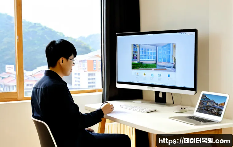 안암동 STATUS_DISK_WRITE_FAILURE - Photorealistic product design workstation in a compact Anam-dong apartment studio, architect reviewi...