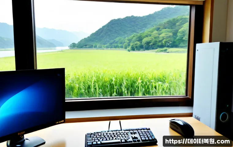 남종면 STATUS_KERNEL_MODE_EXCEPTION - Photorealistic IT support workstation in a quiet Namjong-myeon home office, desktop monitor showing ...