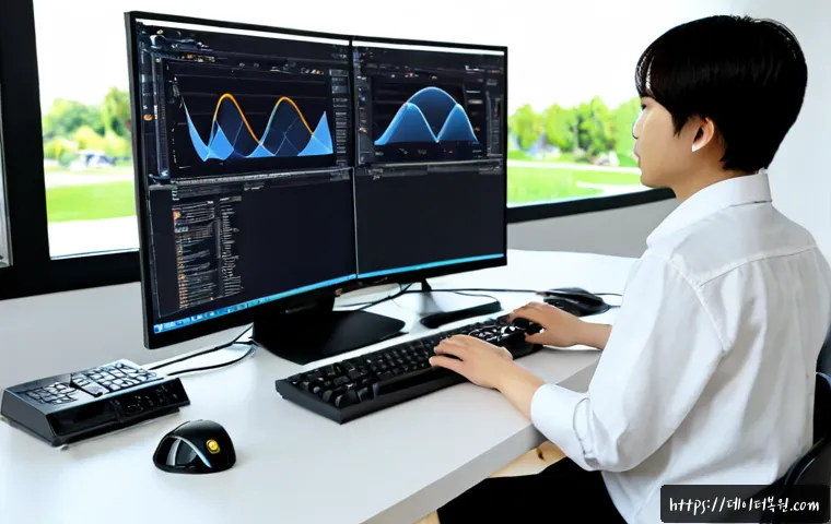 옥길동 STATUS_FLOAT_INEXACT_RESULT - Photorealistic remote-support workstation in a modern apartment near a quiet suburban park, dual mon...
