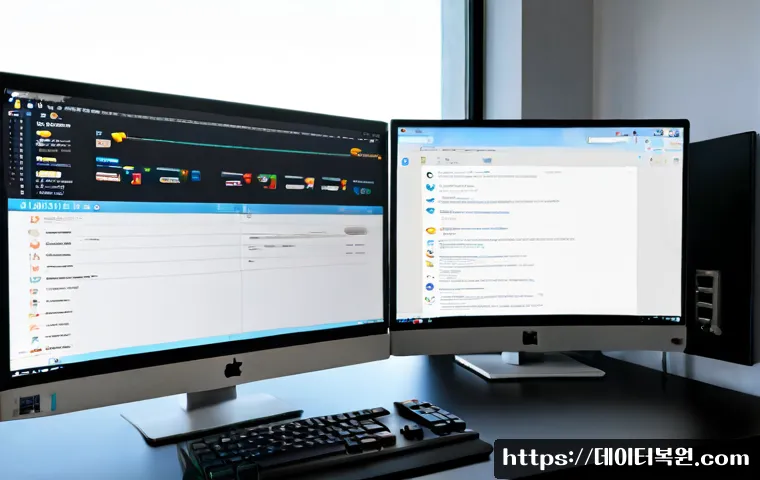 원흥동 STATUS_SYSTEM_FILE_MISSING - Photorealistic remote-support workstation in a modern apartment near a quiet Korean suburban transit...