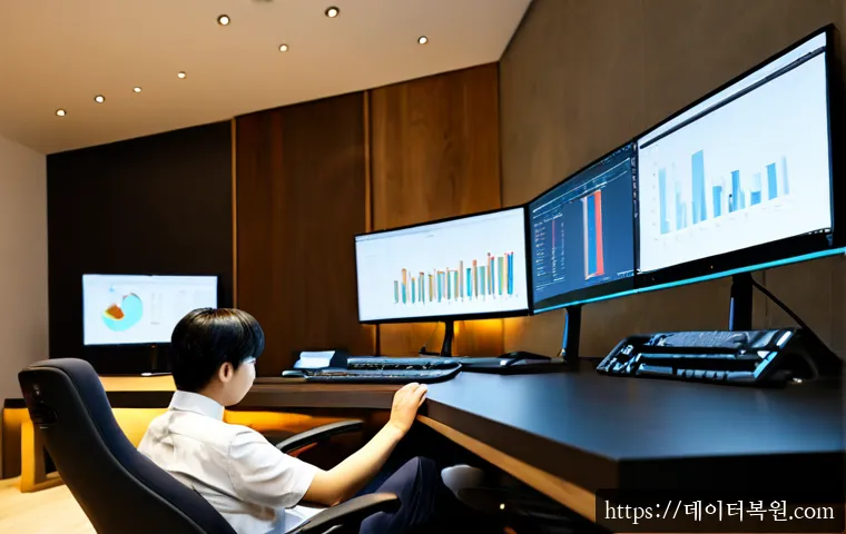 압구정동 VIDEO_MEMORY_MANAGEMENT_INTERNAL - Photorealistic premium desktop workstation in an Apgujeong-inspired modern office, ultrawide monitor...