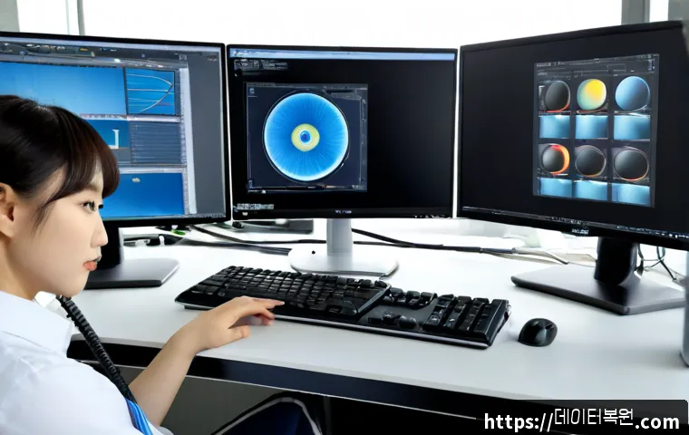 일산서구 STATUS_INVALID_DEVICE_REQUEST - Photorealistic IT support workstation in a quiet Ilsanseo-gu office, technician reconnecting a compa...