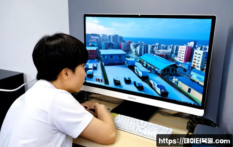원문동 윈도우8 windows8 재설치 포맷  초기화 - Photorealistic desktop support scene in a quiet Wonmun-dong apartment office, technician reinstallin...