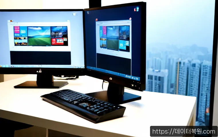 대조동 DEVICE_DRIVER_MISMATCH - Photorealistic remote-support workstation in a compact Daecho-dong apartment office, desktop tower o...