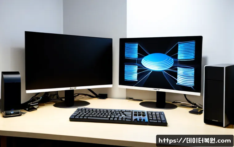 용답동 해놀로지 xpenology 구축 - Photorealistic compact home-office workstation in Yongdap-dong, a quiet PC technician configuring a ...