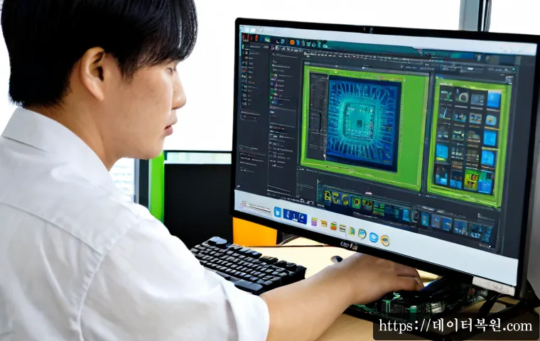 광장동 컴퓨터 desktop 출장방문수리점 - Photorealistic on-site desktop computer repair in a bright Gwangjang-dong apartment workspace, techn...