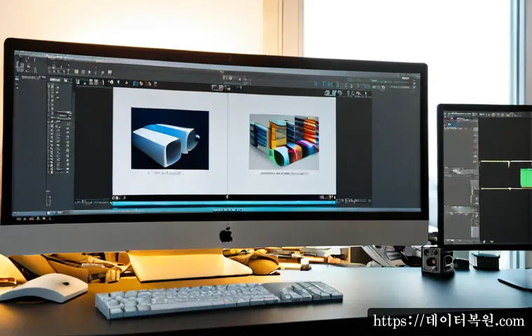 광희동 STATUS_FLOAT_UNDERFLOW - Photorealistic software support workstation in a compact fashion-district studio, ultrawide monitor ...