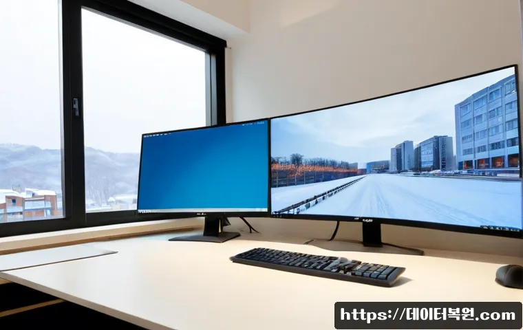 문원동 STATUS_KERNEL_THREAD_TIMEOUT - Photorealistic architectural CAD workstation in a bright apartment office near Munwon-dong, dual mon...