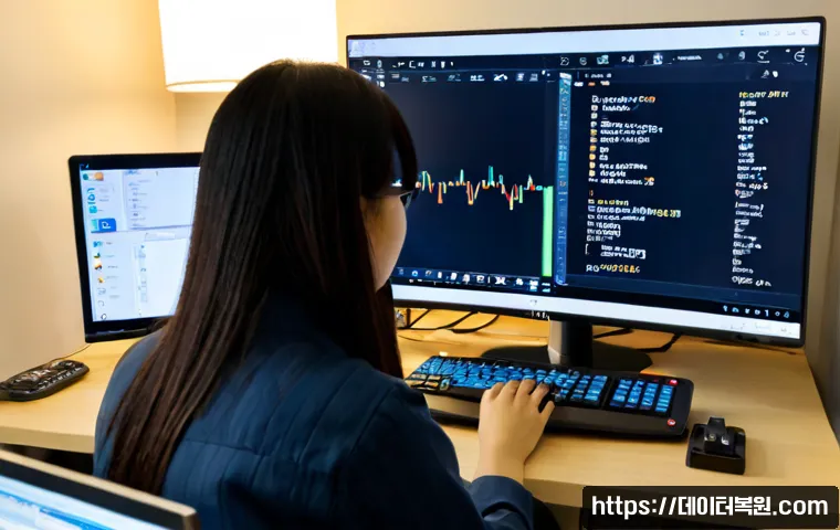 낙성대동 VENDOR_DEFINED_ERROR - Photorealistic remote-support workstation in a compact Nakseongdae-dong apartment office, dual monit...