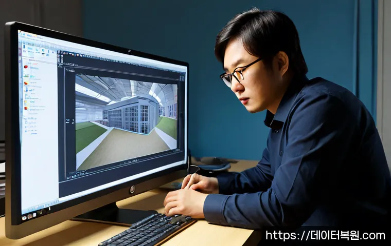 예장동 STATUS_INVALID_PARAMETER - Photorealistic workstation in a compact Euljiro-style design studio near Yejang-dong, frustrated arc...