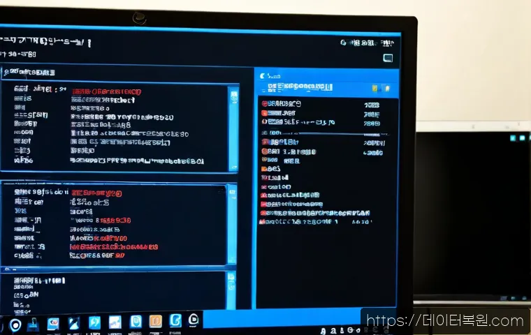 쌍문동 BOOTMGR is missing - Photorealistic IT support workstation in a compact Ssangmun-dong apartment, desktop monitor showing ...