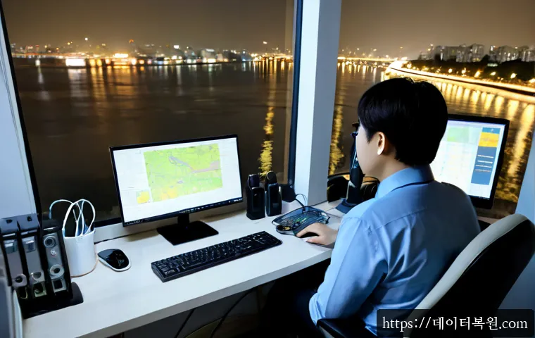 서빙고동 STATUS_KERNEL_MODULE_CORRUPTION - Photorealistic remote-support workstation in a quiet Seoul riverside apartment near Seobinggo, IT sp...