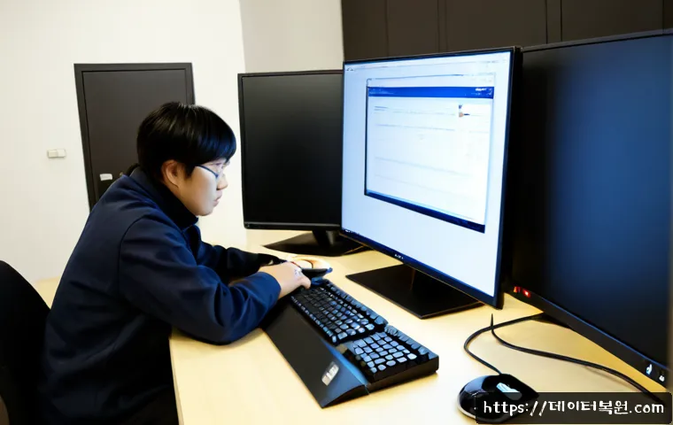 수송동 해킨토시 재설치 포맷  초기화 - Photorealistic remote-support workstation in Susong-dong, a custom desktop computer with its side pa...