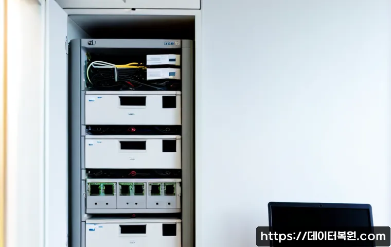 신공덕동 ftp서버출장방문수리점 - Photorealistic onsite FTP server repair in a compact Singongdeok-dong office suite, technician conne...