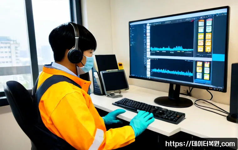 고양시 STATUS_KERNEL_BOOT_DRIVE_ERROR - Photorealistic IT support workstation in a modern Goyang office, desktop tower opened beside a monit...