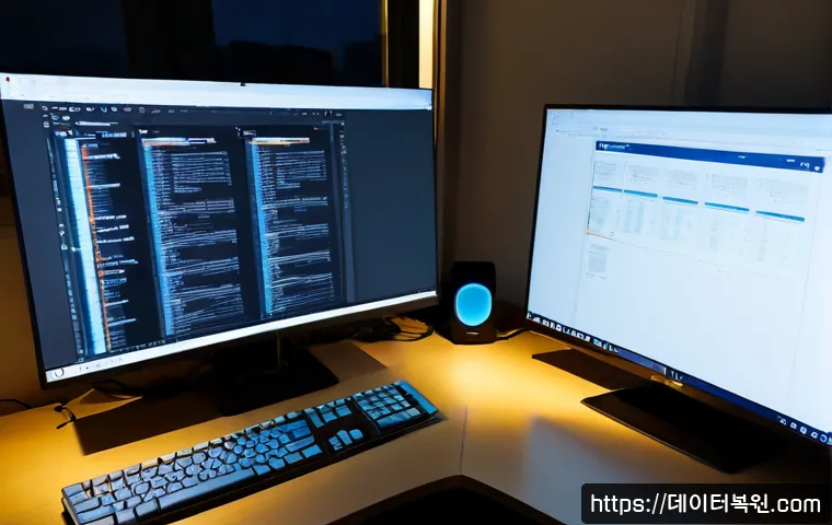 아현동 Press Ctrl Alt Del to restart - Photorealistic IT support workstation in a compact Ahyeon-dong apartment office, technician pressing...