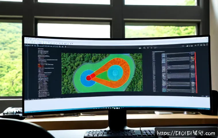 우면동 STATUS_FLOAT_INVALID_OPERATION - Photorealistic software support workstation in a quiet modern office near a wooded hillside district...