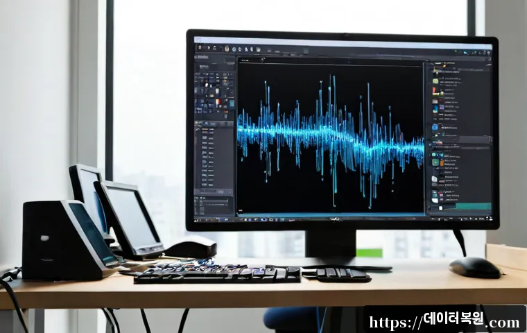 관악구 STATUS_INVALID_IMAGE_FORMAT - Photorealistic IT support workstation in a compact Gwanak-gu apartment office, dual monitors showing...