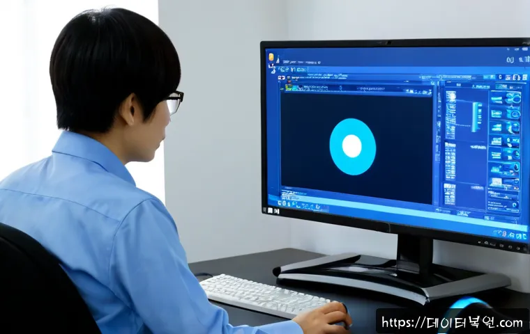 송파동 STATUS_KERNEL_DEVICE_ERROR - Photorealistic IT support workstation in a modern Songpa residential office, desktop monitor showing...