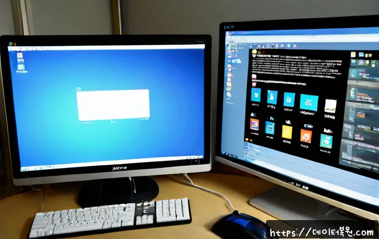 신평동 운영체제 os 재설치 포맷 초기화 - Photorealistic remote computer support workstation in a compact Sinpyeong-dong apartment office, des...