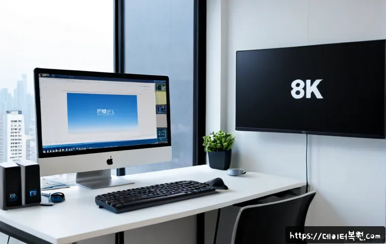쌍령동 STATUS_MEMORY_VIOLATION - Photorealistic software support workstation in a modern apartment office, dual monitors showing a bl...