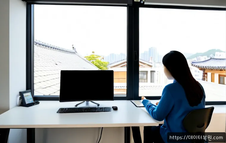내자동 STATUS_IMAGE_NOT_FOUND - Photorealistic modern product design workstation in a quiet Naeja-dong office, Korean designer revie...