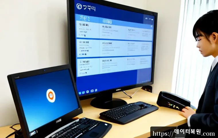 자곡동 STATUS_CONNECTION_REFUSED - Photorealistic remote-support workstation in a modern apartment office near a quiet Seoul residentia...