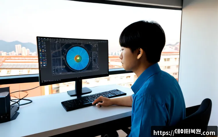 망원동 STATUS_KERNEL_HANDLE_INVALID - Photorealistic desktop product design workstation in a compact Mangwon-dong creative studio, dual mo...